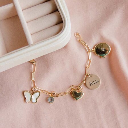 Gold-Filled Heart Charm For Bracelets & Necklaces | Charms For Her