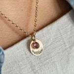 Birthstone Name Necklaces