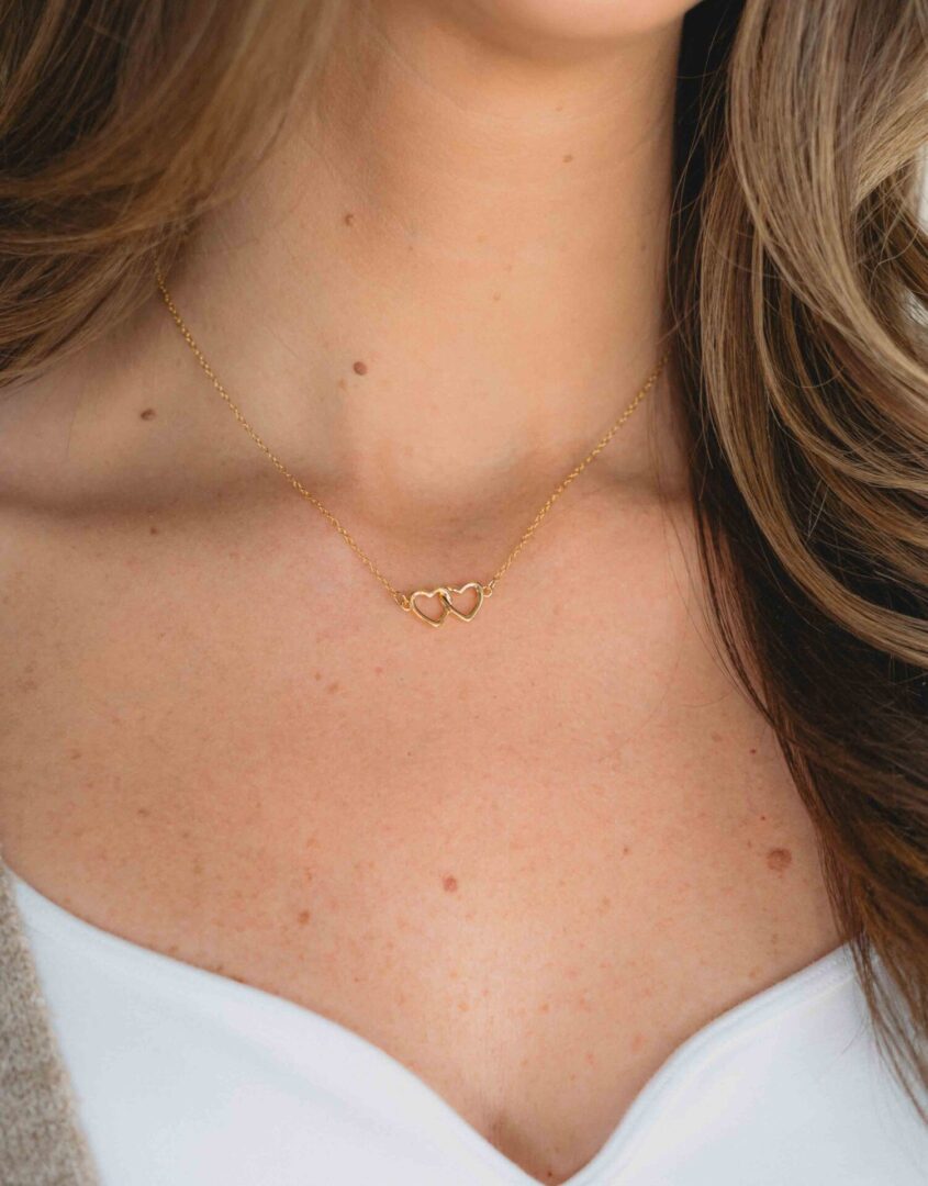 Custom Heart Necklace | Red Giraffe Designs
