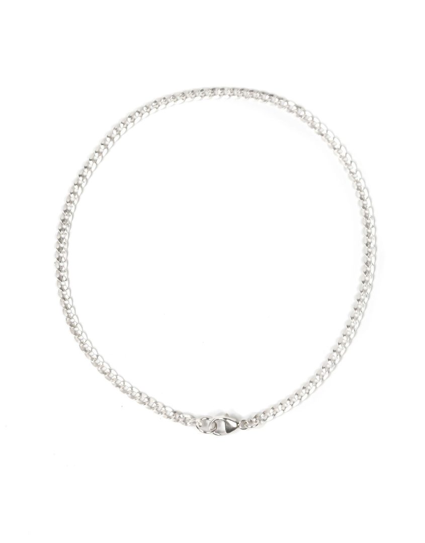 Dainty Sterling Silver Bracelet or Anklet Silver Chain Bracelet