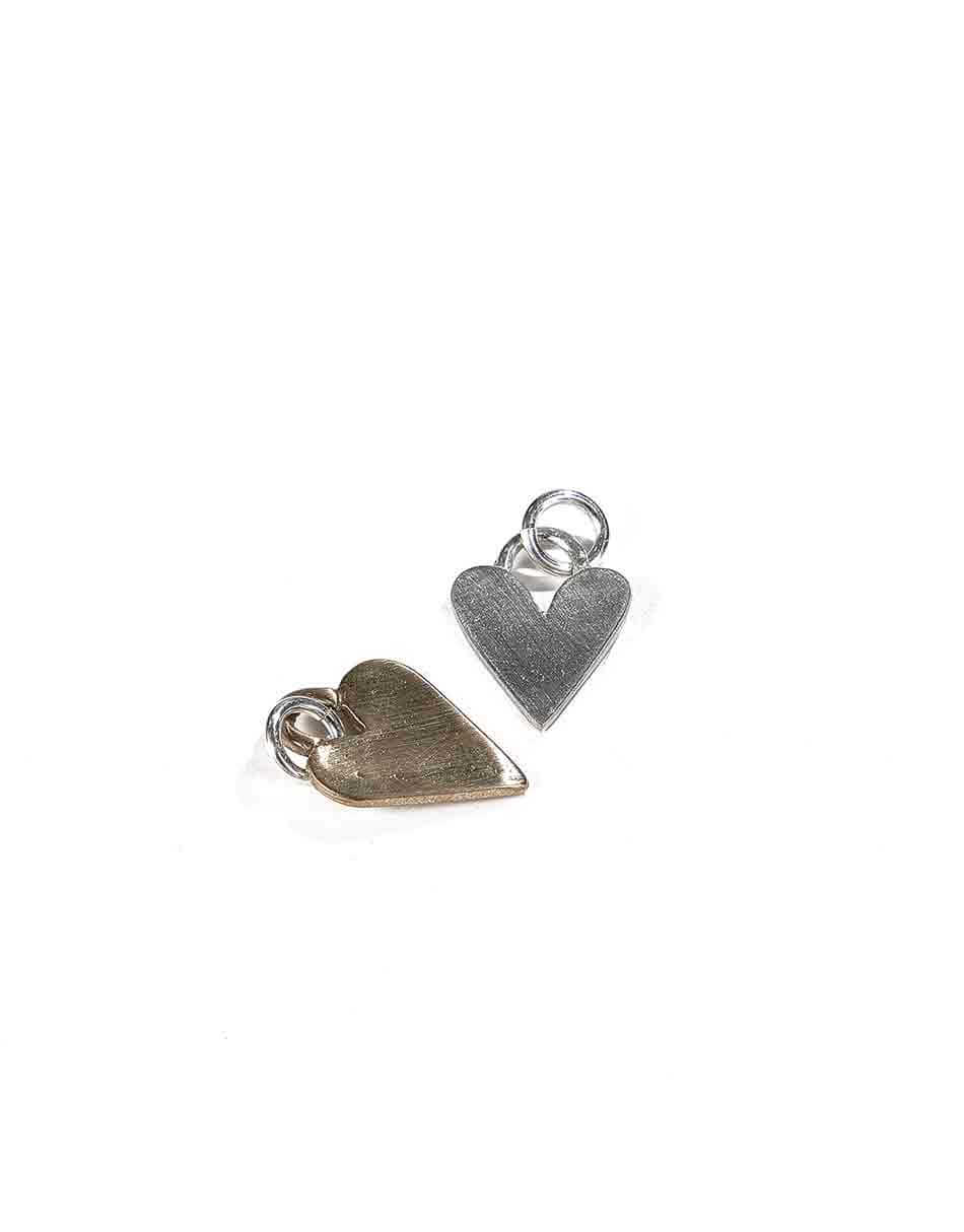 Bronze Heart Charm