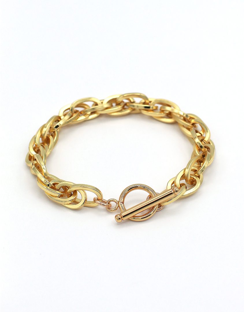 Miami Cuban Link Chain Bracelet Stainless Steel Double Link Men Jewelr – JB  Jewelry BLVD