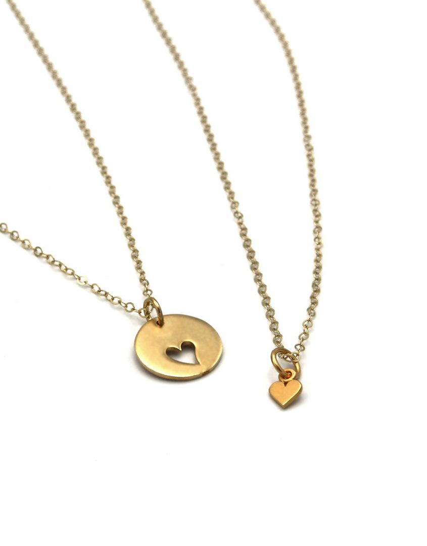 My Brave Daughter | I Know Joy (Gold) | Interlocking Hearts Necklace –  Treasure Mountain Gifts