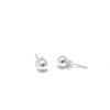 Everyday jewelry with a classic look. The sterling ball stud earrings are the best gift for friends, moms, wife, sister