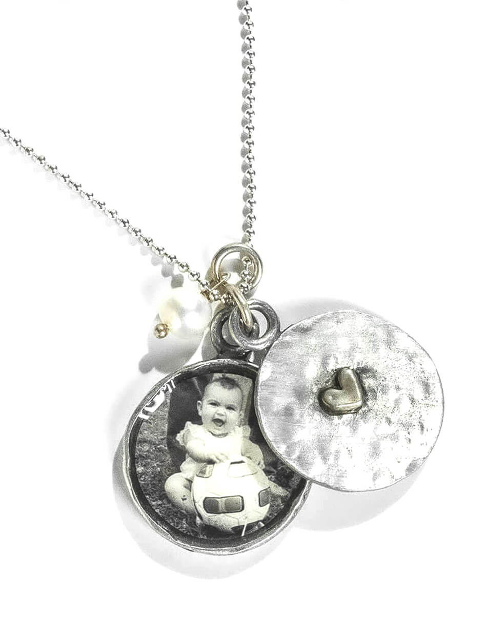 Whole Heart Locket Necklace by Shutterfly